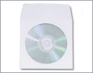 хартиен джоб за CD с прозорец